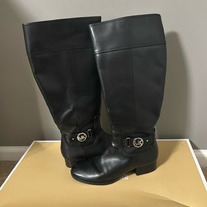 Harland leather boot michael kors